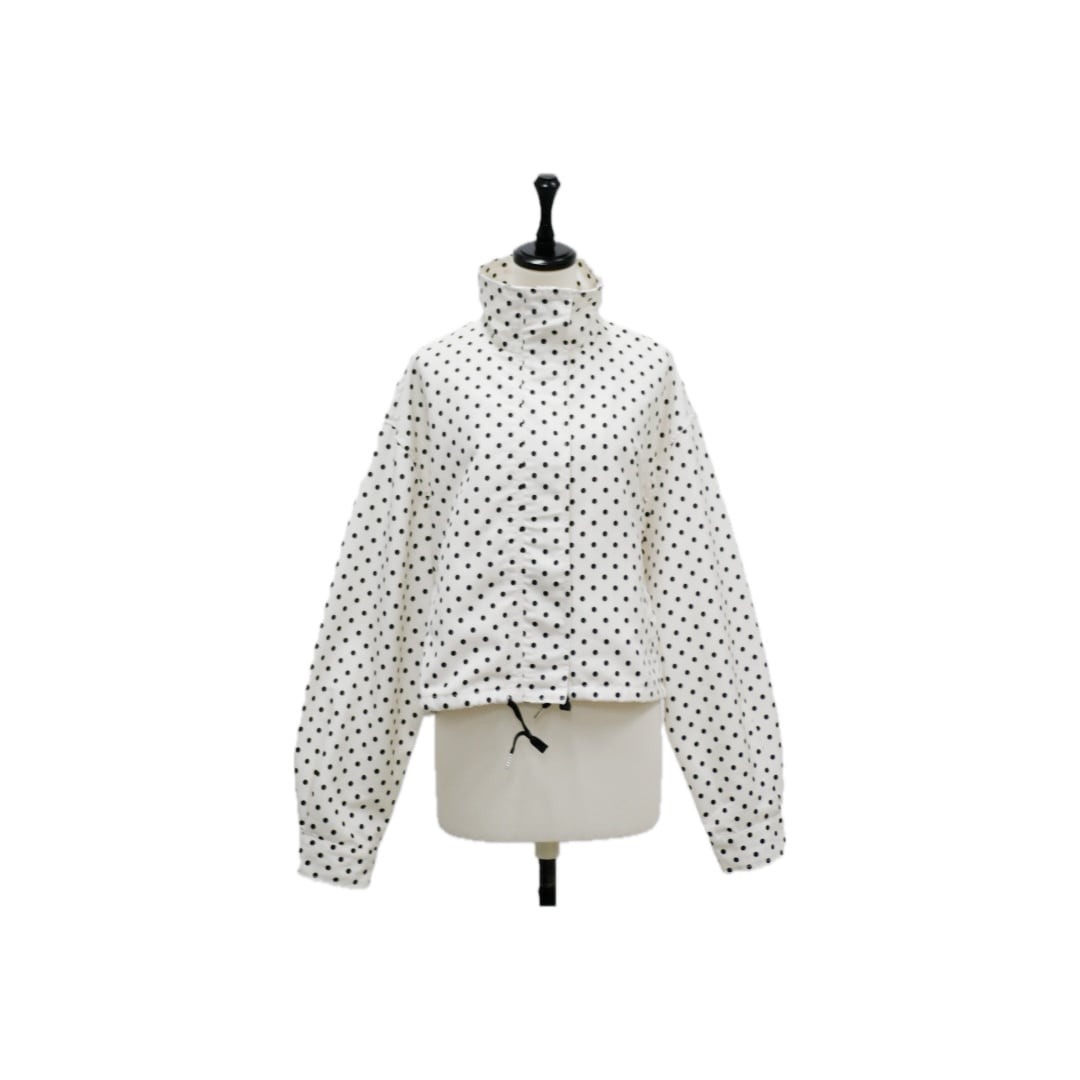 Dot design spring blouson