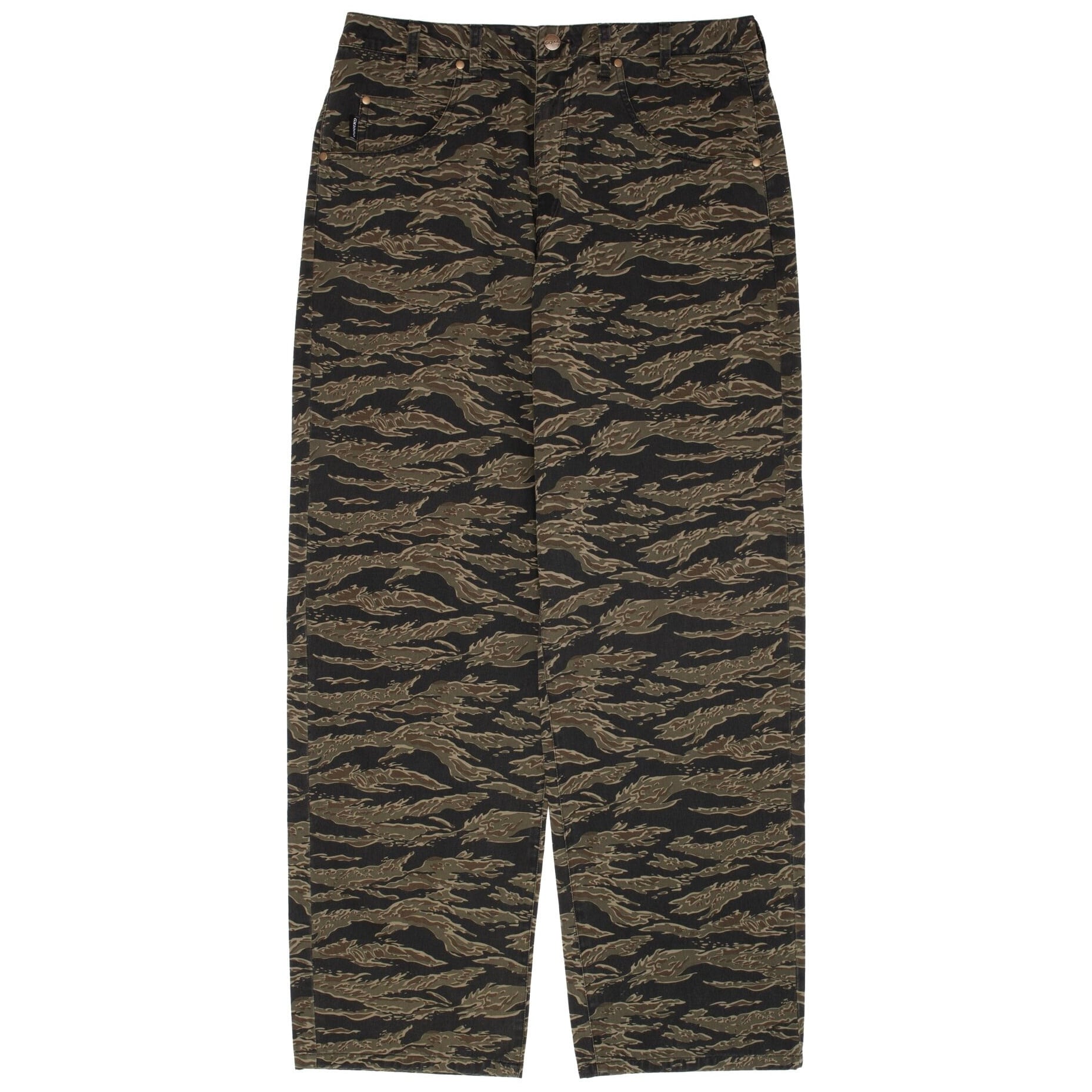 GX1000 / BAGGY PANT GREEN TIGER CAMO | THE NEWAGE CLUB