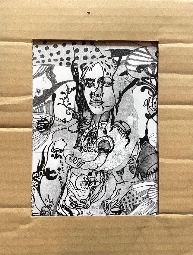 コピーとドローイング(脳から溢れ落ちた番外編・展示の壁から溢れ落ちた破片シリーズ)