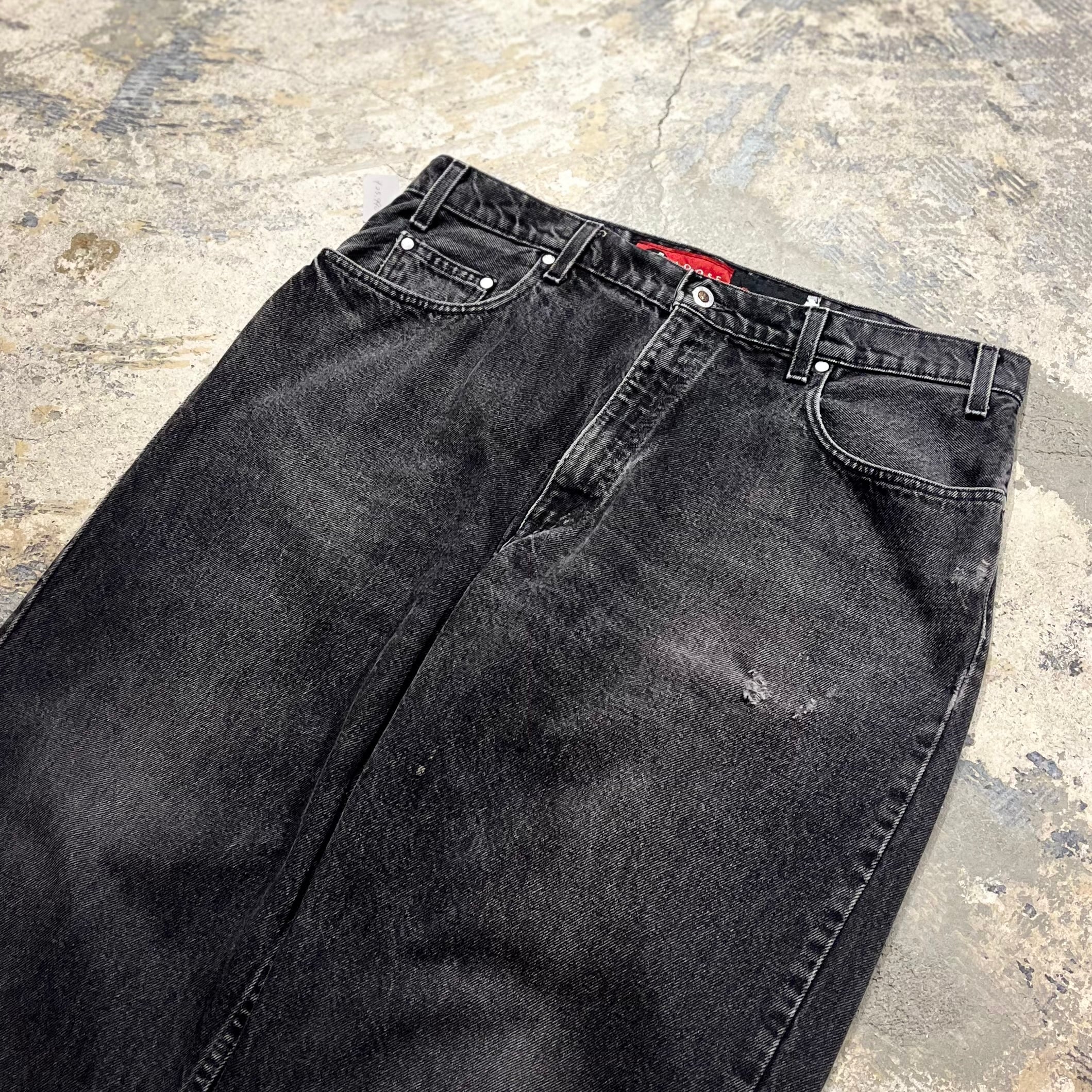 ヒゲ黒】90's~ Levi's Silver Tab Black Denim Pants 