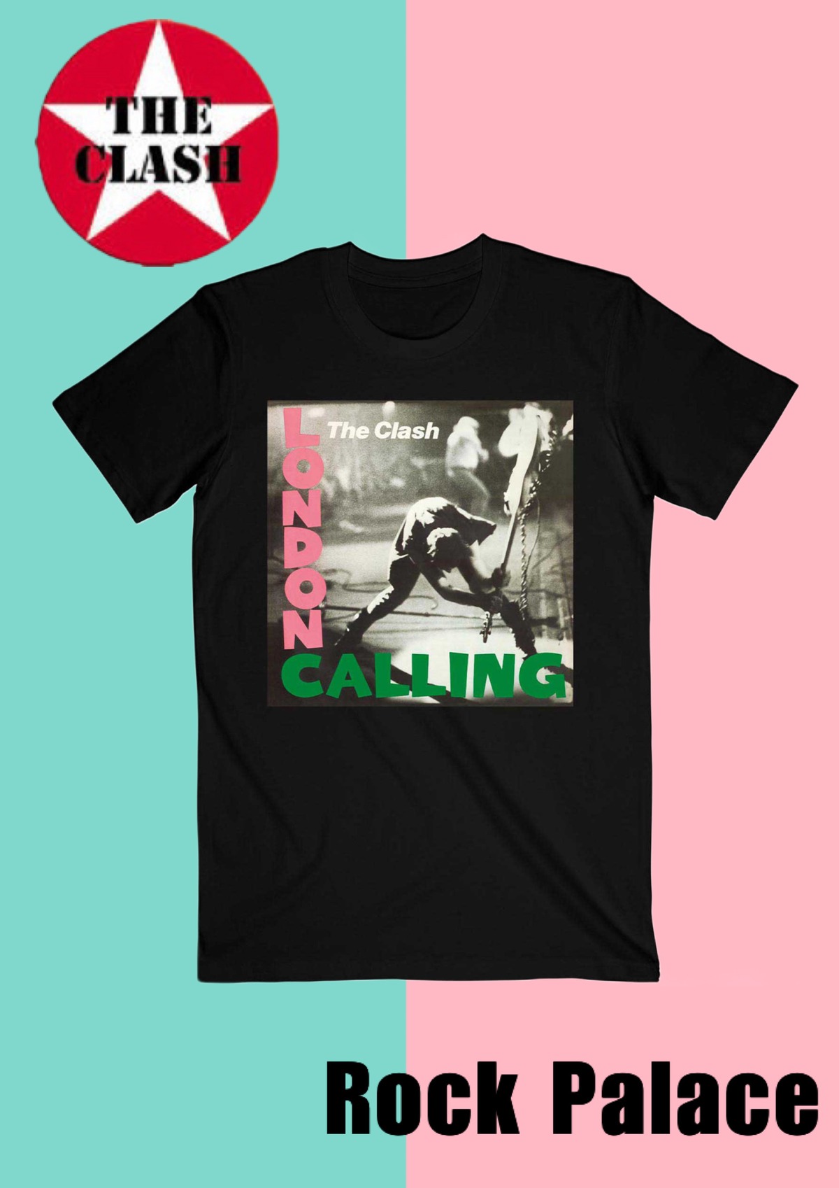 The Clash : London Calling Tシャツ | ロックTシャツ バンドTシャツ 