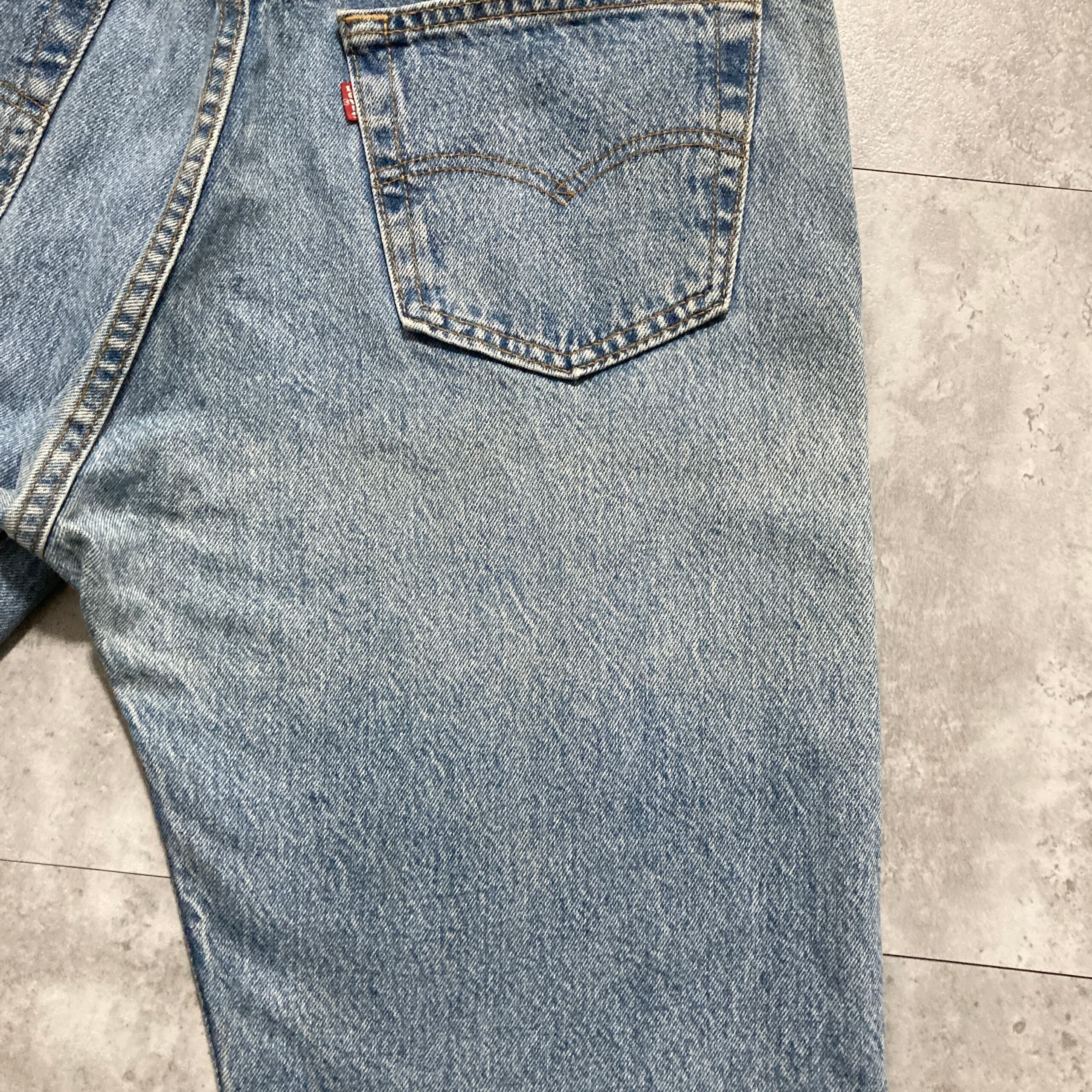 W36 L32】90's US.Levis 501 リーバイス ノックスビル工場(532) ボタン