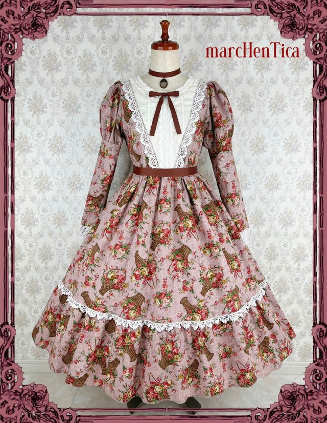 【ご予約券】ローズバスケットワンピース