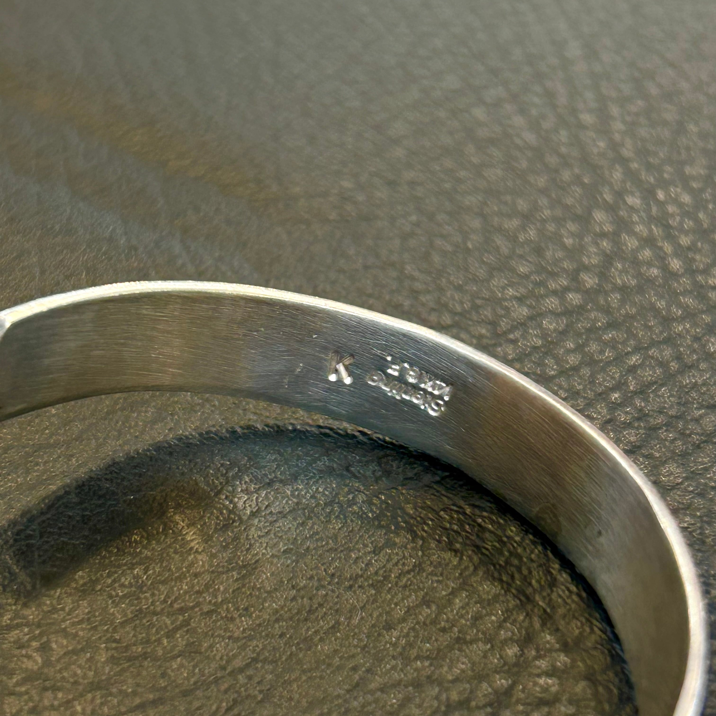 キングピノ（King Pino）14Kgf スタンプワークバングル