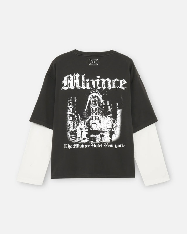MLVINCE / bkny layered LS tee