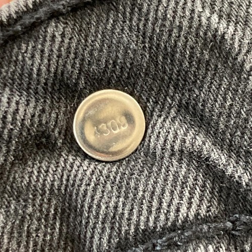 【W38 L34】 usa levi's black リーバイス 569 詳細写真11