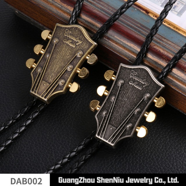 【大人気】ポロネクタイbolo tie音楽家芸術的雰囲気の男性ファッションネックレス