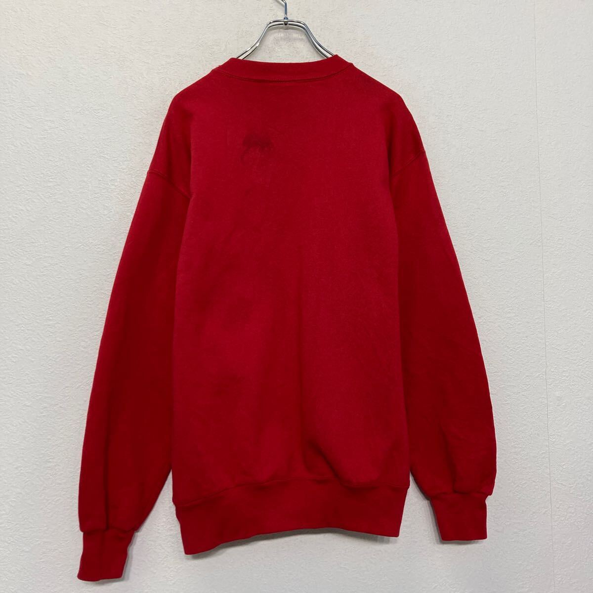 CAROLINA CONNECTION プリント スウェット トレーナー M レッド CAROLINA CONNECTION プリント スウェット トレーナー M レッド