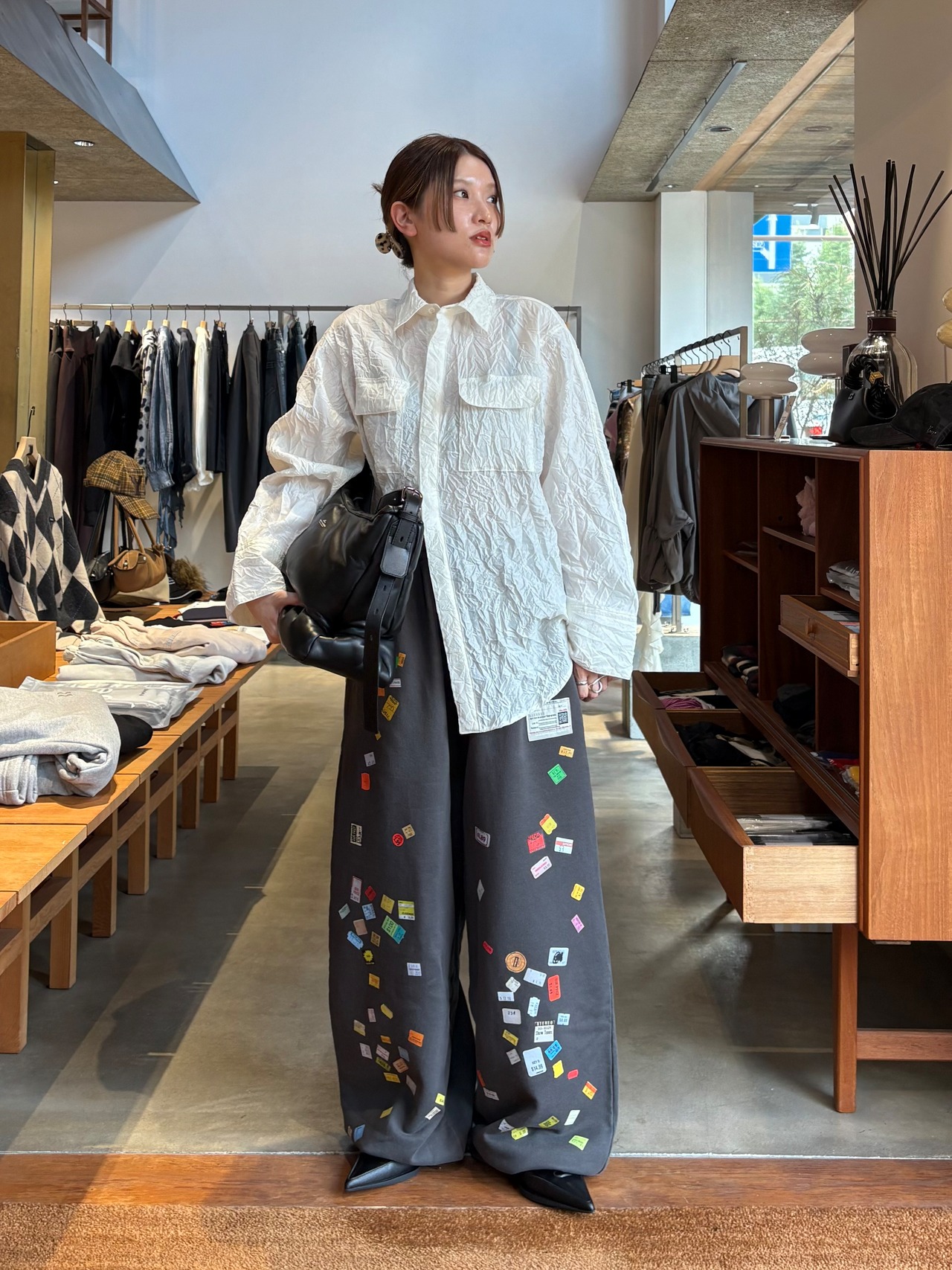 【26AW | WOMEN】BELPER  ベルパー / シャツ / ROUNDED WRINKLE SHIRT 2514-1126C - 3