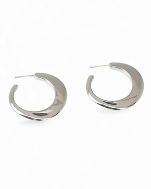 Simon earrings L size〈Silver〉