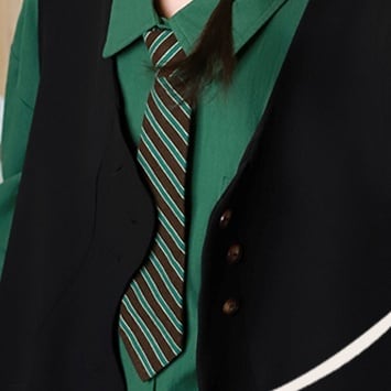 グリーンストライプネクタイ【G1920】 | Fecaco - メンズ＆レディース
