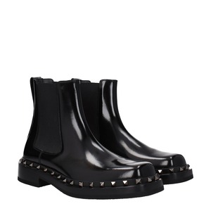【新品】VALENTINO GARAVANI ヴァレンティノガラヴァーニ メンズ アンクルブーツ レザー ブラック S0H08DKP0NO