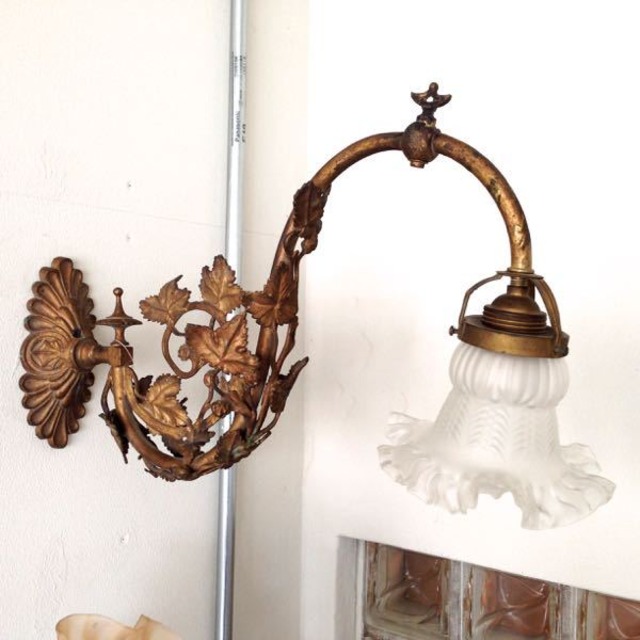 Antique Italian Liberty(Art Nouveau) Wall Lamp