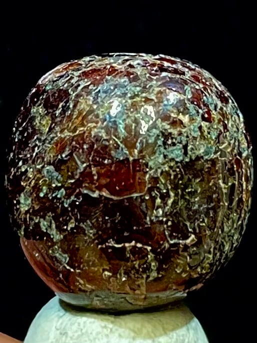 8) 古来から珍重「ガーネット」ミニタンブル