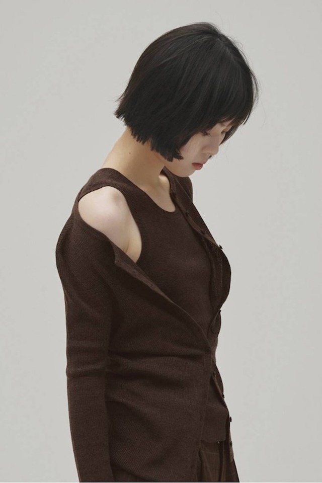 TODAYFUL Silkwool Knit Cardigan  シルクウールニットカーディガン　D/Brown