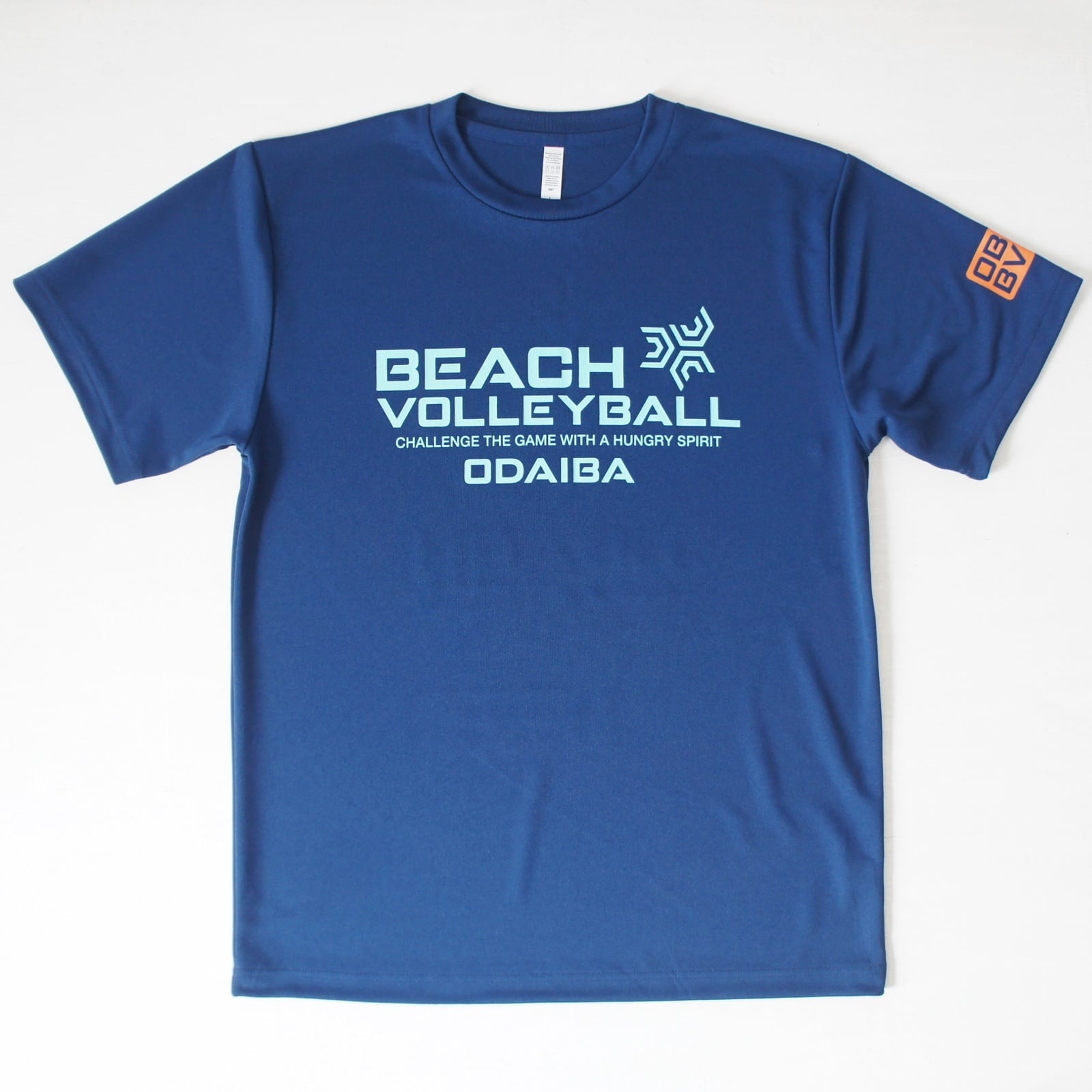 ドライTシャツ ODAIBA BeachVolley×OCEANBELLE(インディゴー×ミント