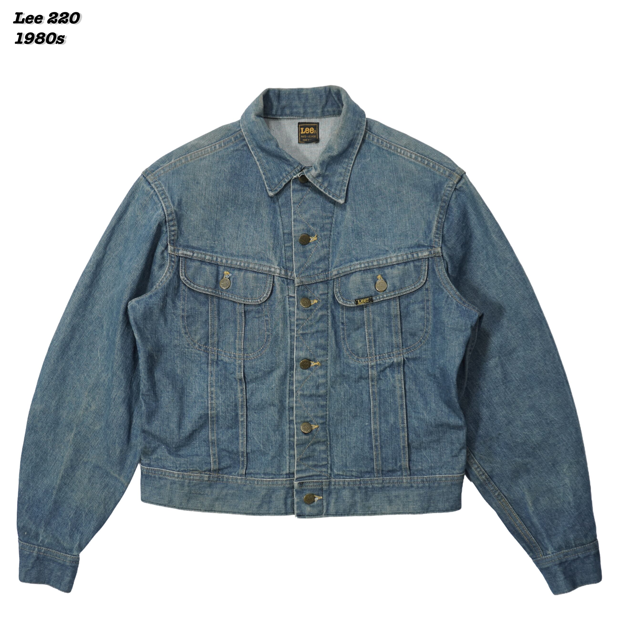 Gジャン+デニムジャケット Lee 220 Denim Jacket 1980s JA25200 Lee 220 Denim Jacket 1980s JA25200 | Loki Vintage&Used
