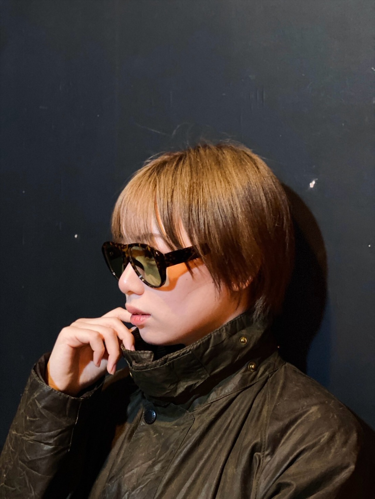 SZADE サングラス AUSTIN havana tortoiseshell / lawn