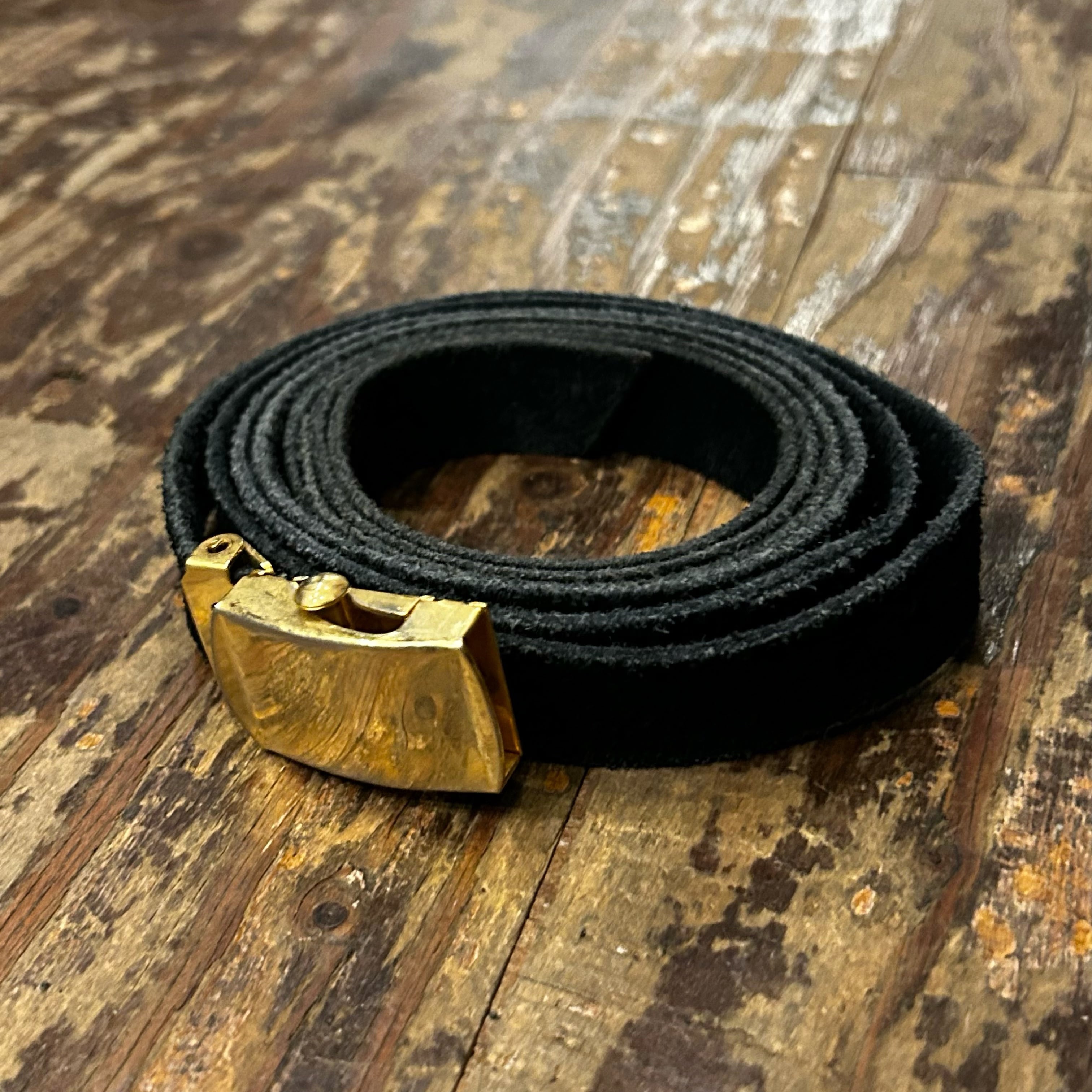 T.T タイガタカハシHickok Belt Mud Dyed Brown t.t TAIGA TAKAHASHI