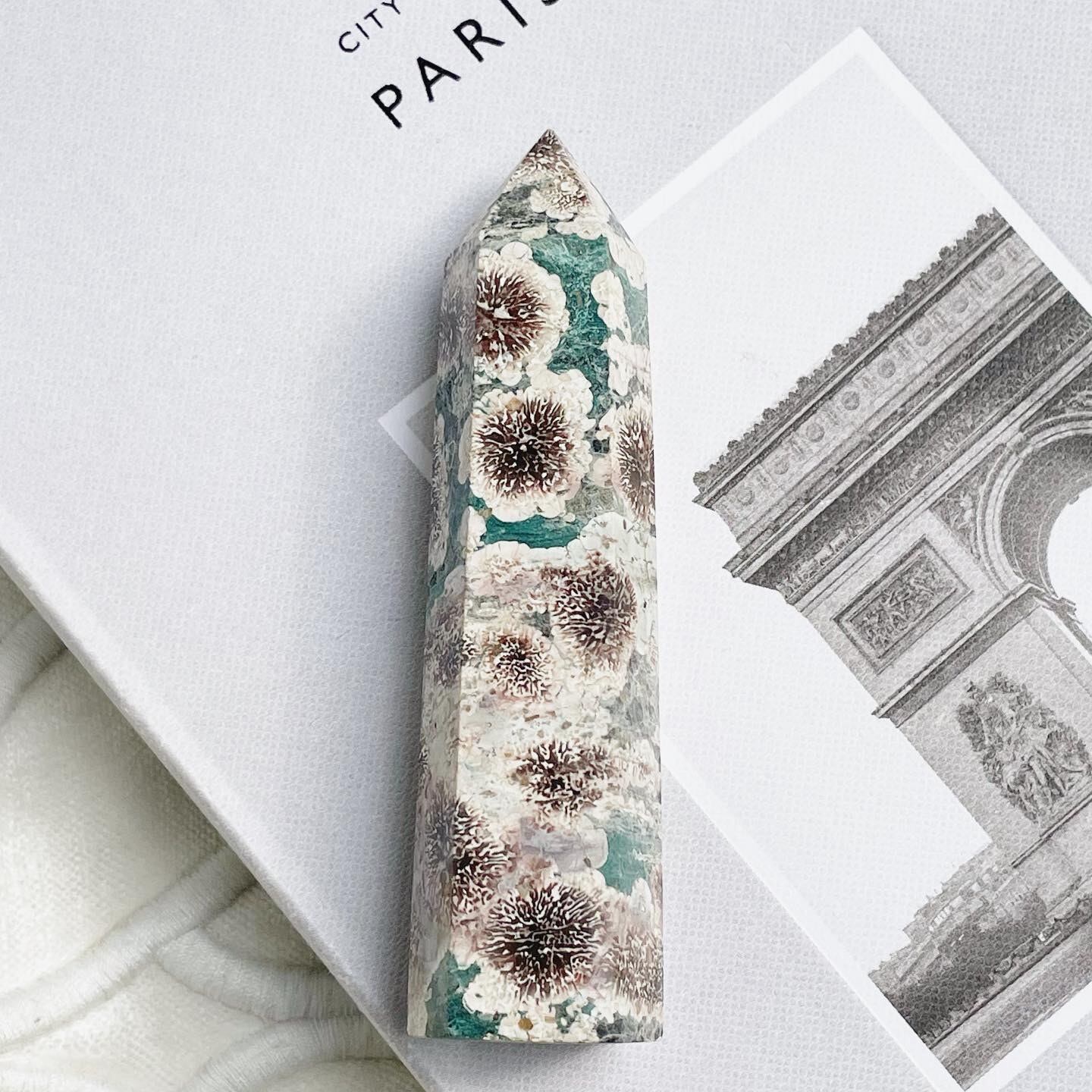 Green Flower Jasper Point 14