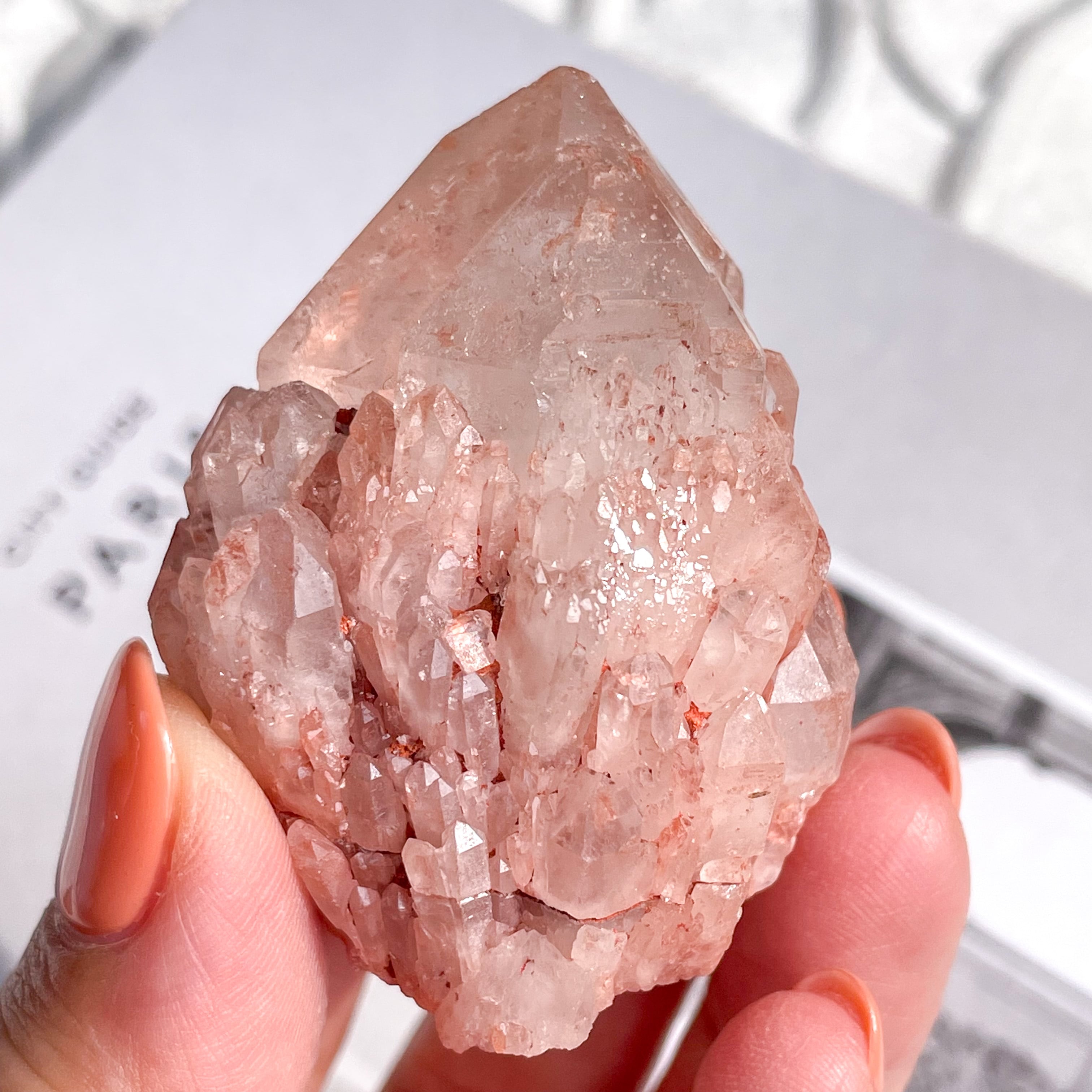 Pink Candle Quartz 2 ✧ ピンクキャンドルクォーツ | FLUXY - 天然石