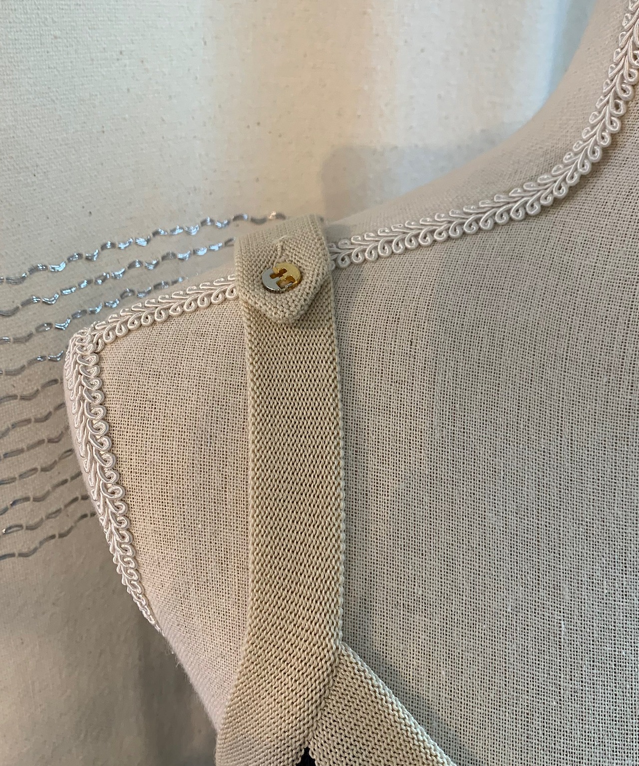 【送料無料】"SalvatoreFerragamo"camisole knit Made in ITALY