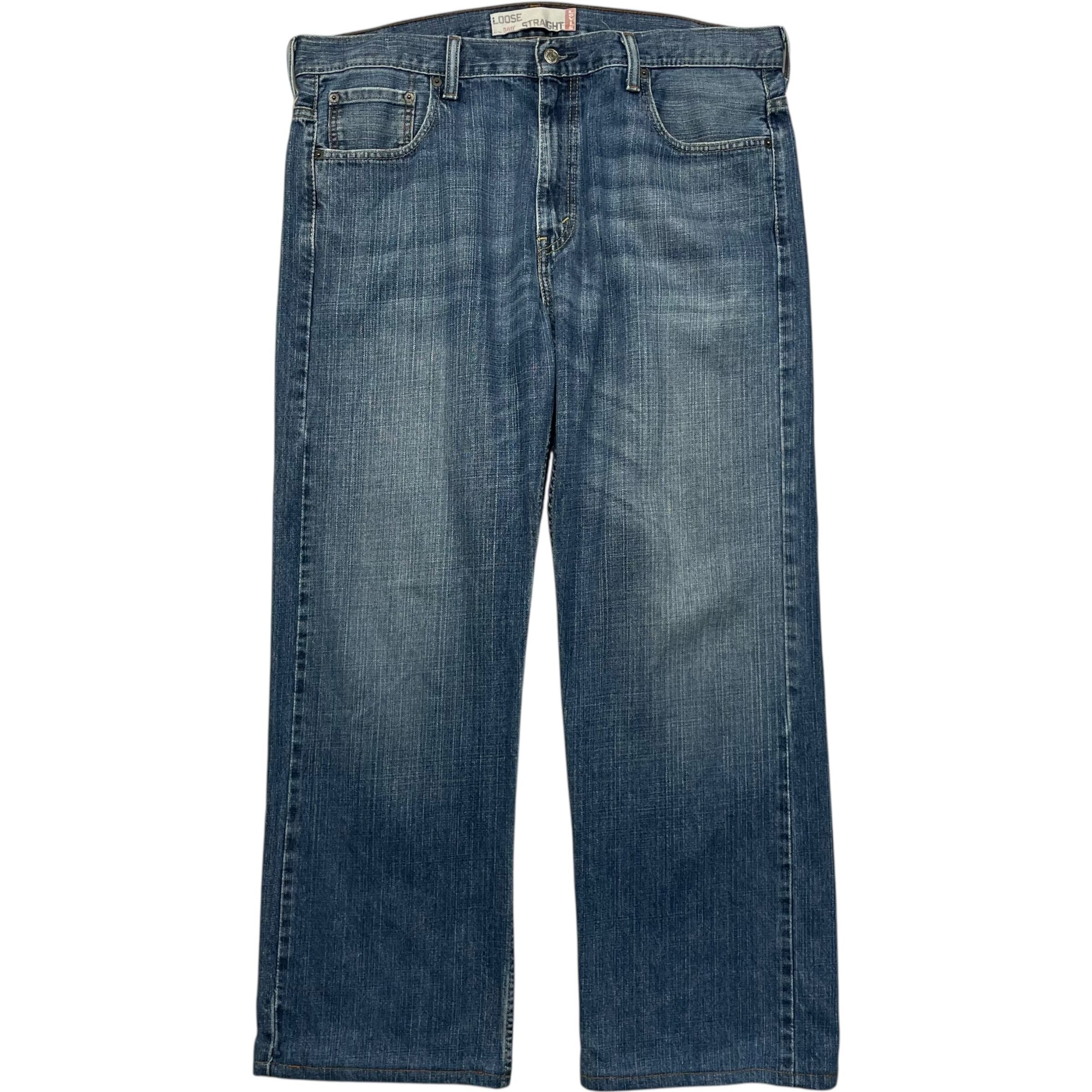 《実寸W38L29》 Levi's リーバイス デニムパンツ 569 LOOSE STRAIGHT 色落ち 雰囲気 no.7406