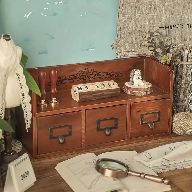 ミニ チェスト ナチュラル 木製 かわいい おしゃれ インテリア 小物