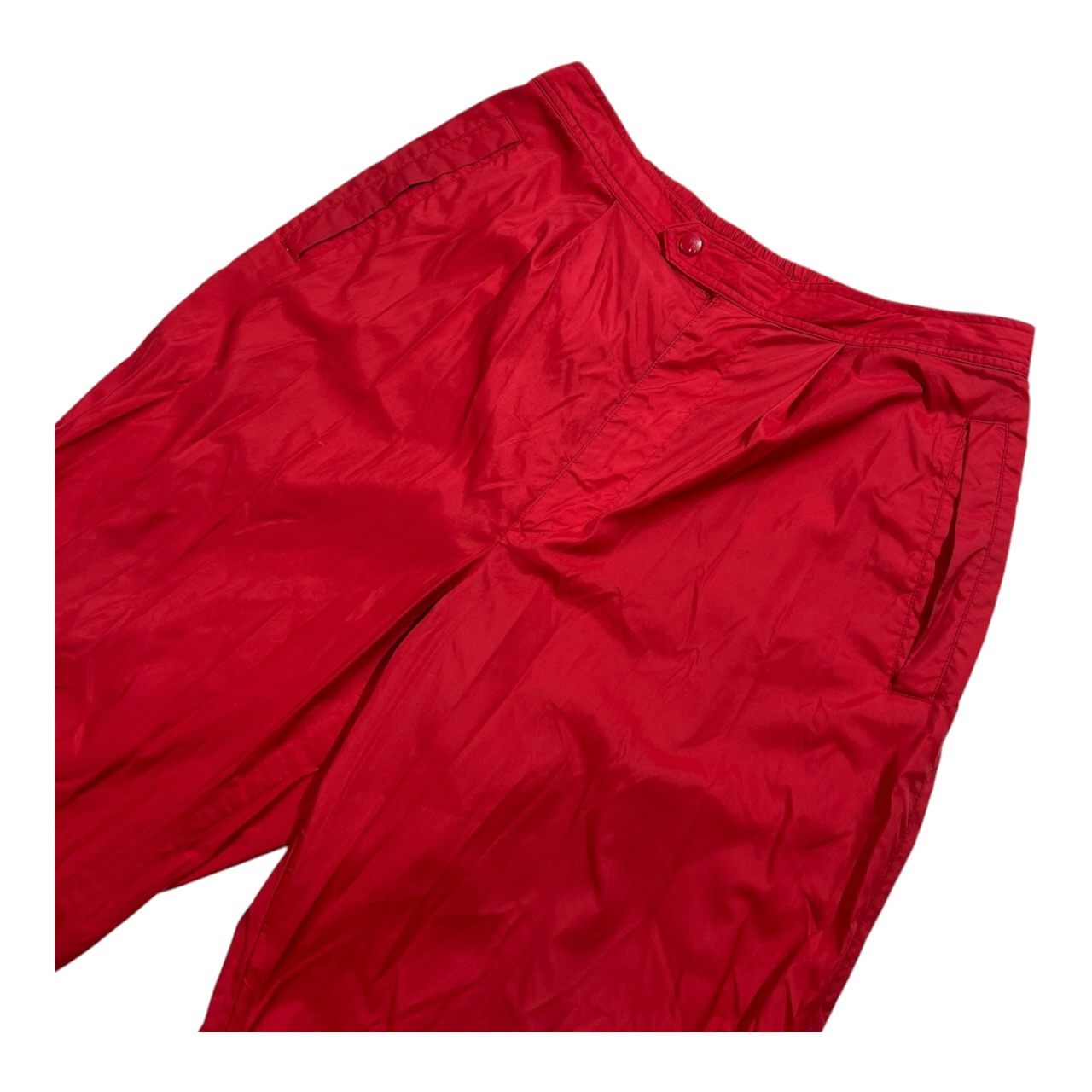 CAPTAIN SANTA キャプテンサンタ GOLF CLUB ゴルフ ナイロン レイン パンツ パッカブル XL /レッド/ジョイマークデザイン