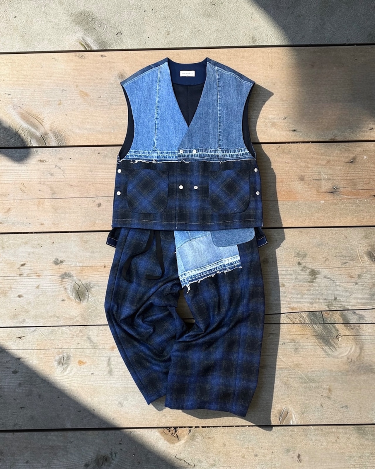 MK27A-V-01 CLOAK-VEST #BLU TYPE1