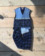 MK27A-V-01 CLOAK-VEST #BLU TYPE1