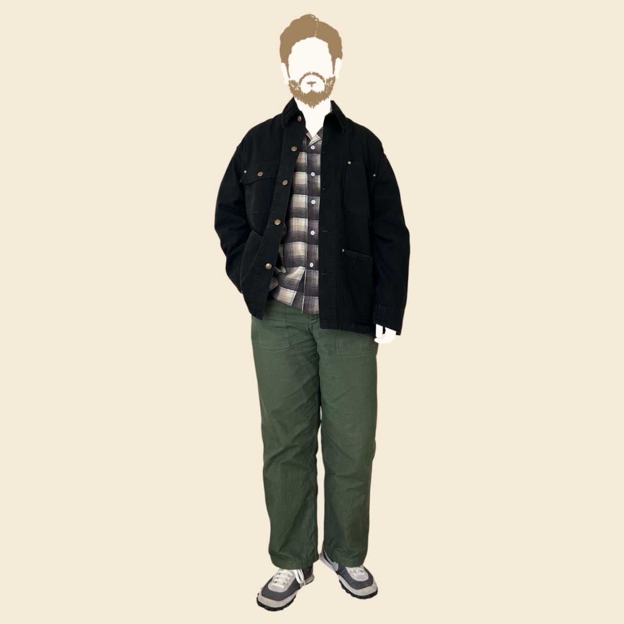 orSlow / RELAX FIT OXFORD COVERALL - リラックスフィット
