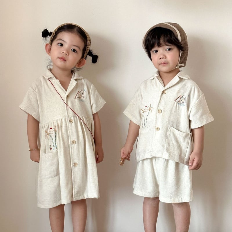 BABY&KID】2026新作 亜麻セットアップ/ワンピース | Betty