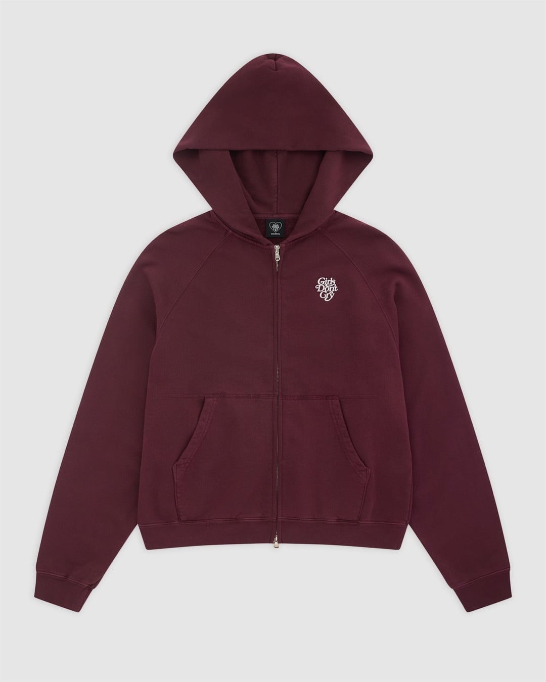 GIRLS DON'T CRY ZIP SWEAT HOODIE | VERDY'S GIFT SHOP