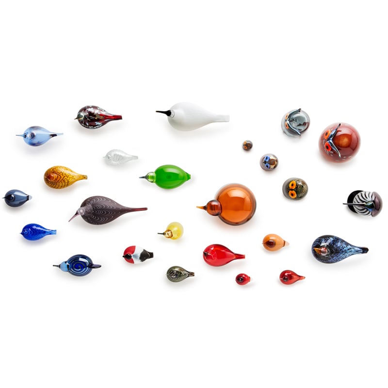バード バイ トイッカ コマドリ クランベリー［ iittala ］ | REAL