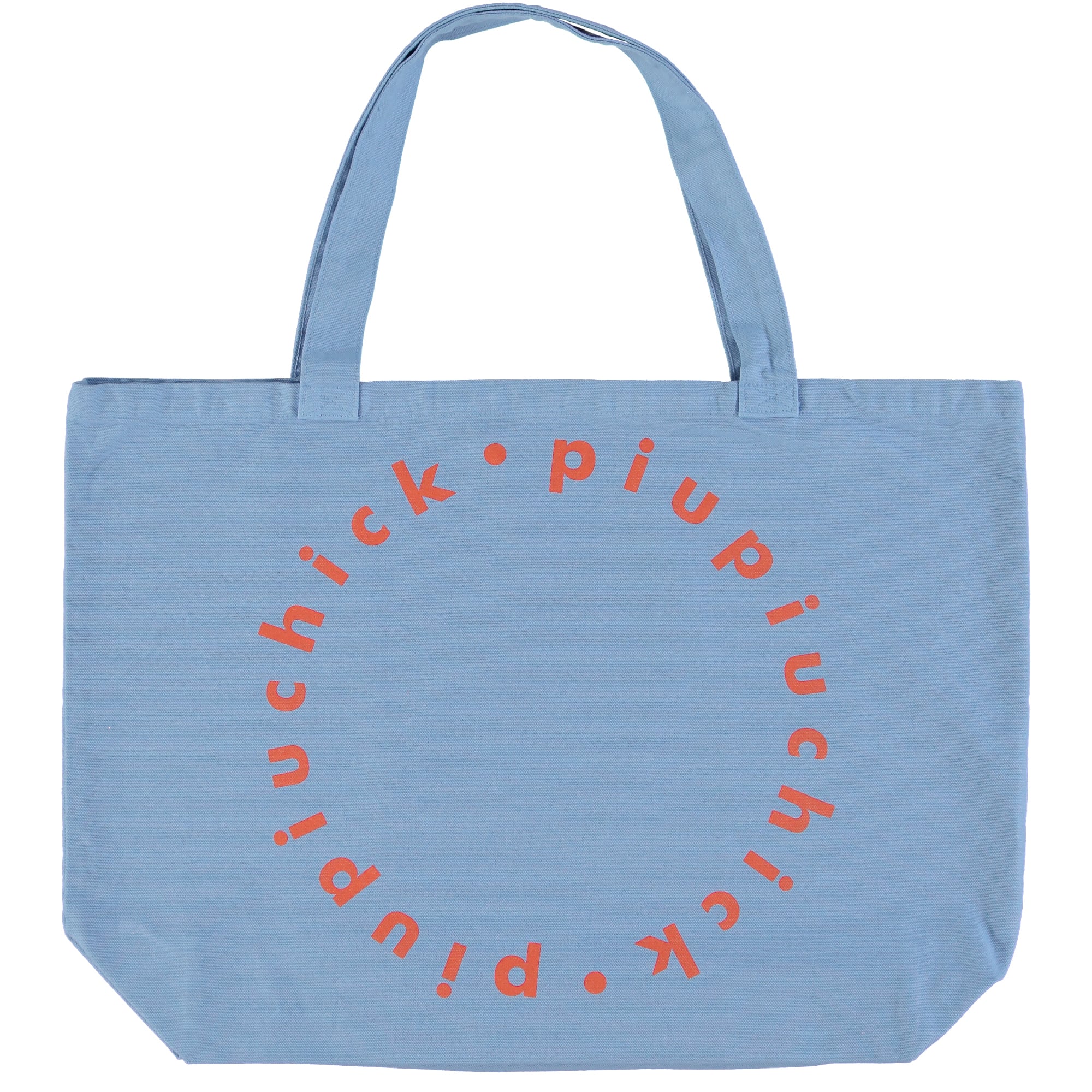 残り1点/piupiuchick / XL logo bag 【 Blue 】 | HAKONIWA PRODUCTS