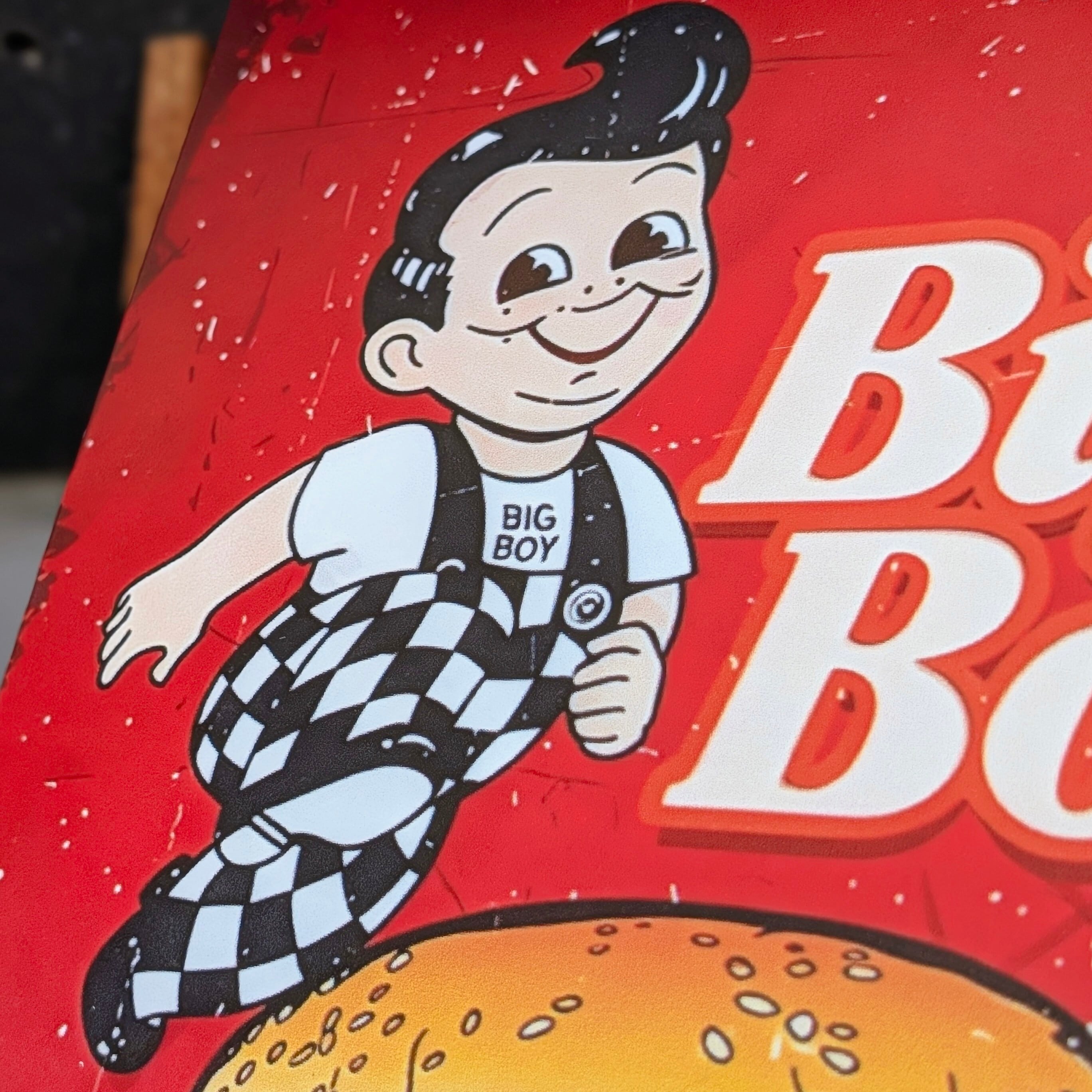 送料無料！ちょうどいいブリキ看板 【ビッグボーイ（Big Boy）】 METAL