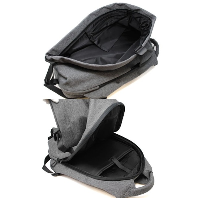 cote&ciel コートエシエル 28492 BLACK MELANGE ISAR SMALL デイパック バックパック メンズ レディース