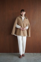 CLANE クラネ　REVERSIBLE BOA MILITARY CAPE COAT