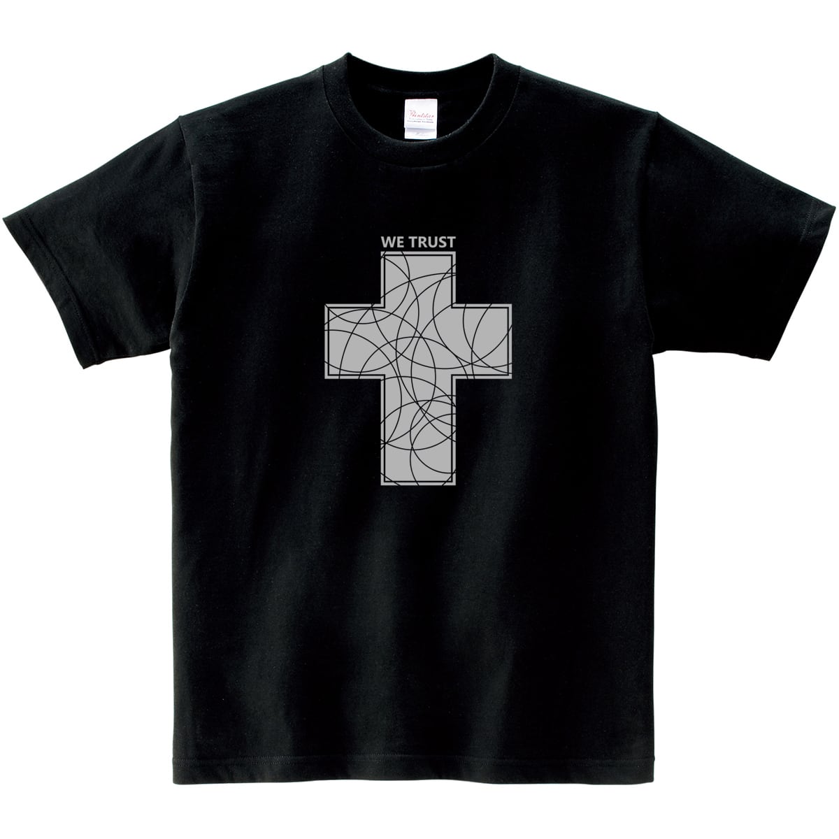 WE TRUST メッセージTシャツ ms07 十字架 キリスト教 CROSS