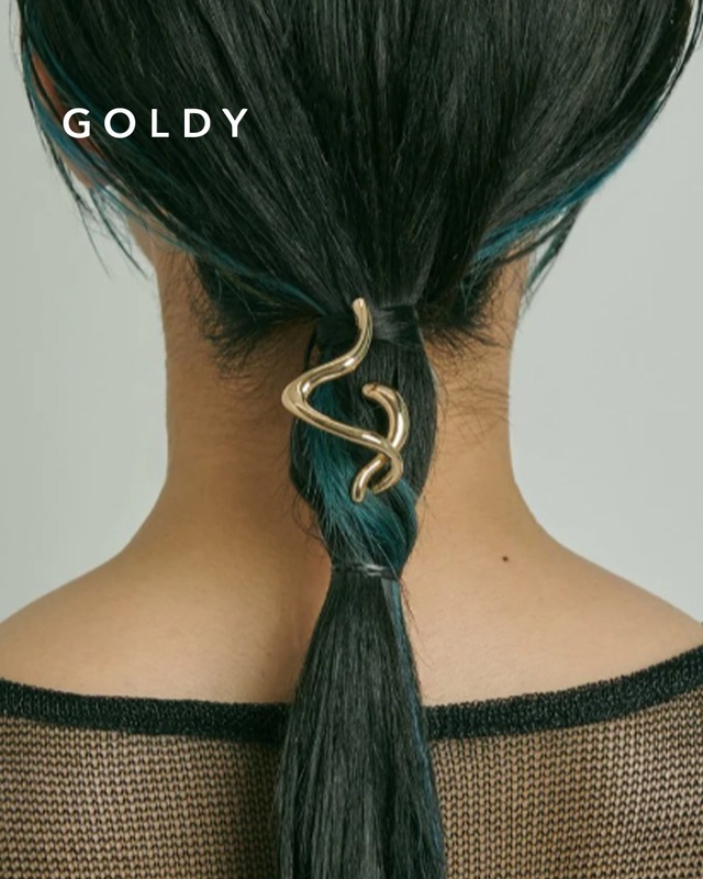 GOLDY/ゴールディ/リップル ライン セット ヘアカフ/アクセサリー/6231102【追跡可能メール便180円】