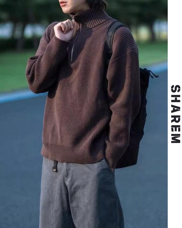 pullover clean fit knit　B0123