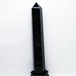 3.4Kg モリオン 黒水晶 六角柱 台座付属 一点物 162-437