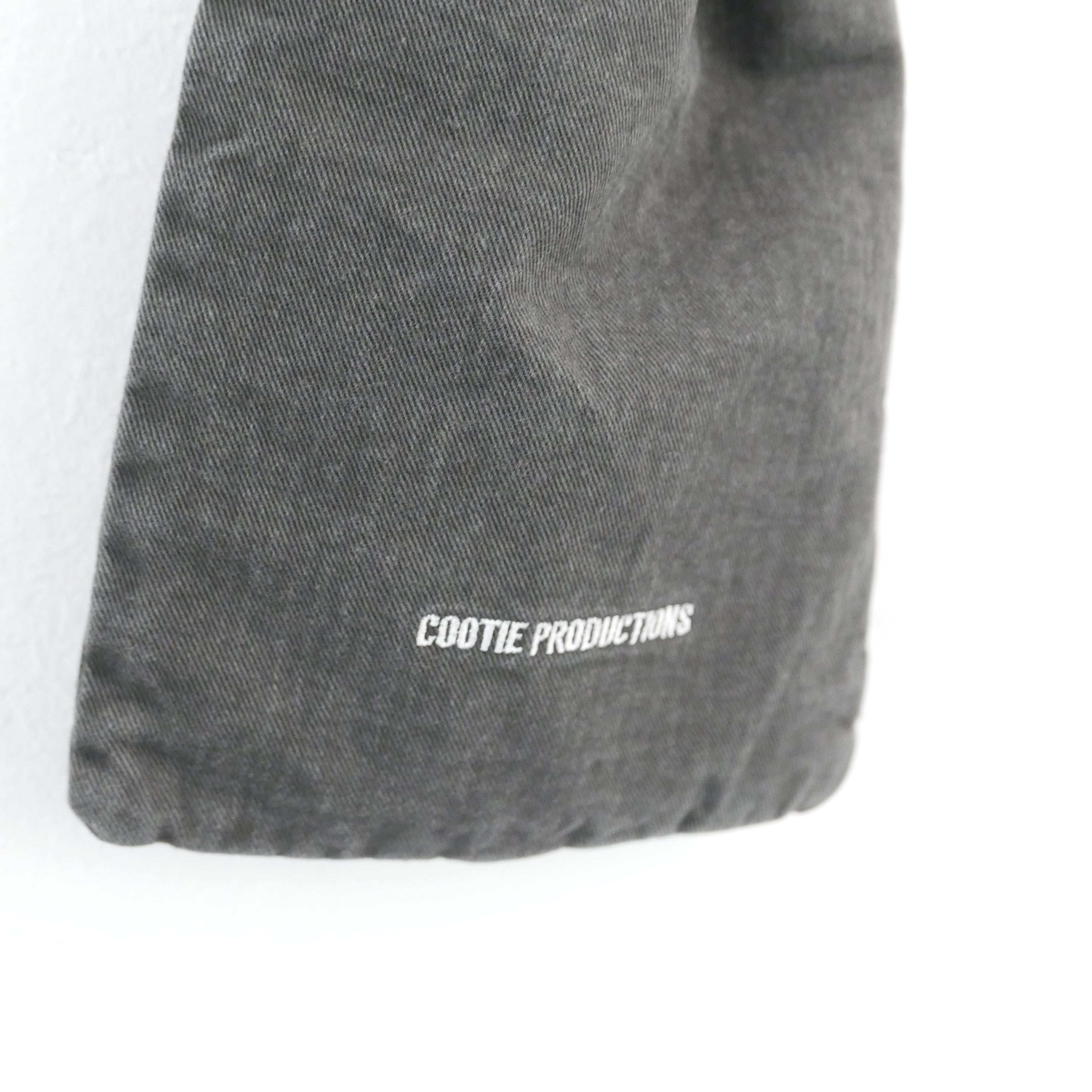 COOTIE Color Denim Drawstring Bag | integral