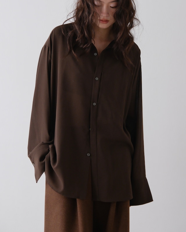 Yarn Twill Shirt -made in japan-