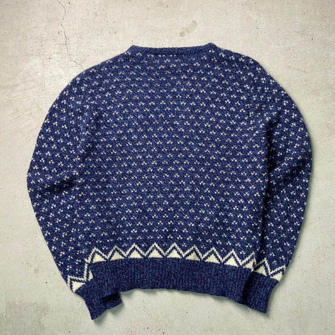 80年代〜90年代 USA製 ENVIRONMENTAL CLOTHING ウールニットセーター ...