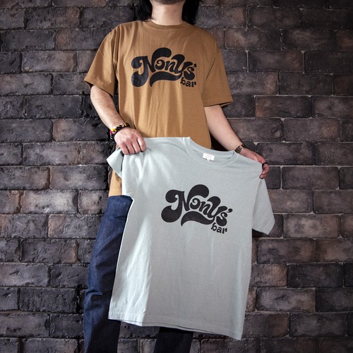 Nony's Bar LOGO Food Text Tshirts