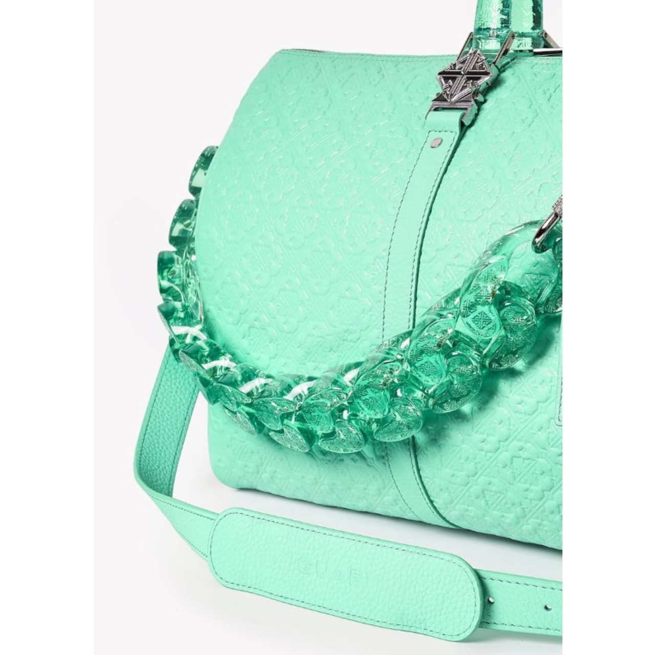 GUAPI / tiffany blue duffle bag