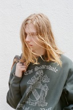 CROSSGRAIN SWEAT GREEN