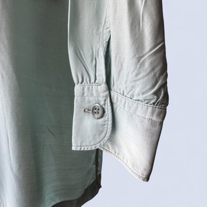ARROW “Sanforset” RAYON LONG COLLAR SHIRT